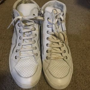 Chanel hightop shoes